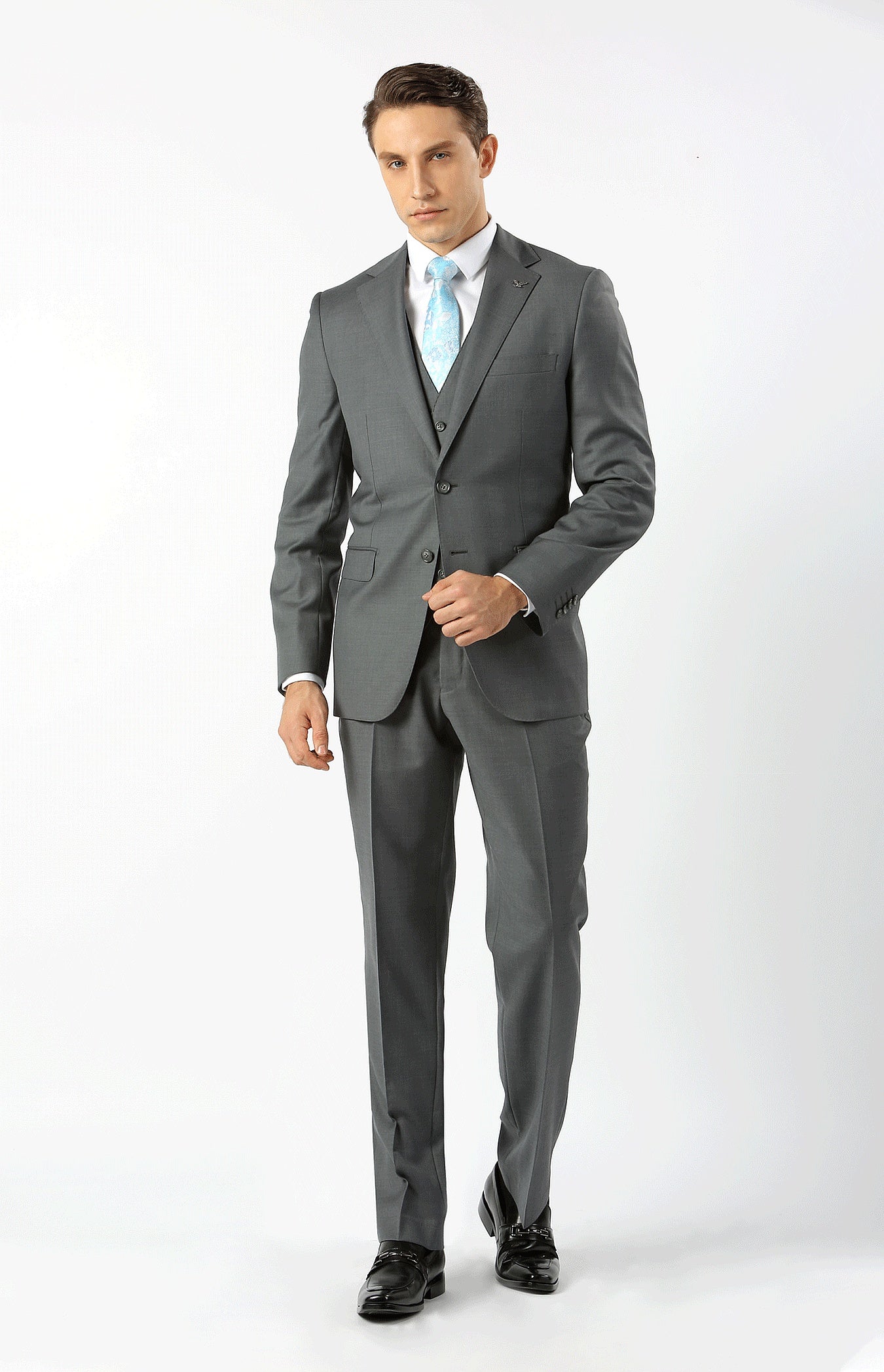 SOGNA men's business suit in tailored wool