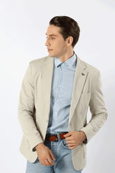 SONGA COL MEN'S PRO Stretch-Cotton Blazer 1609