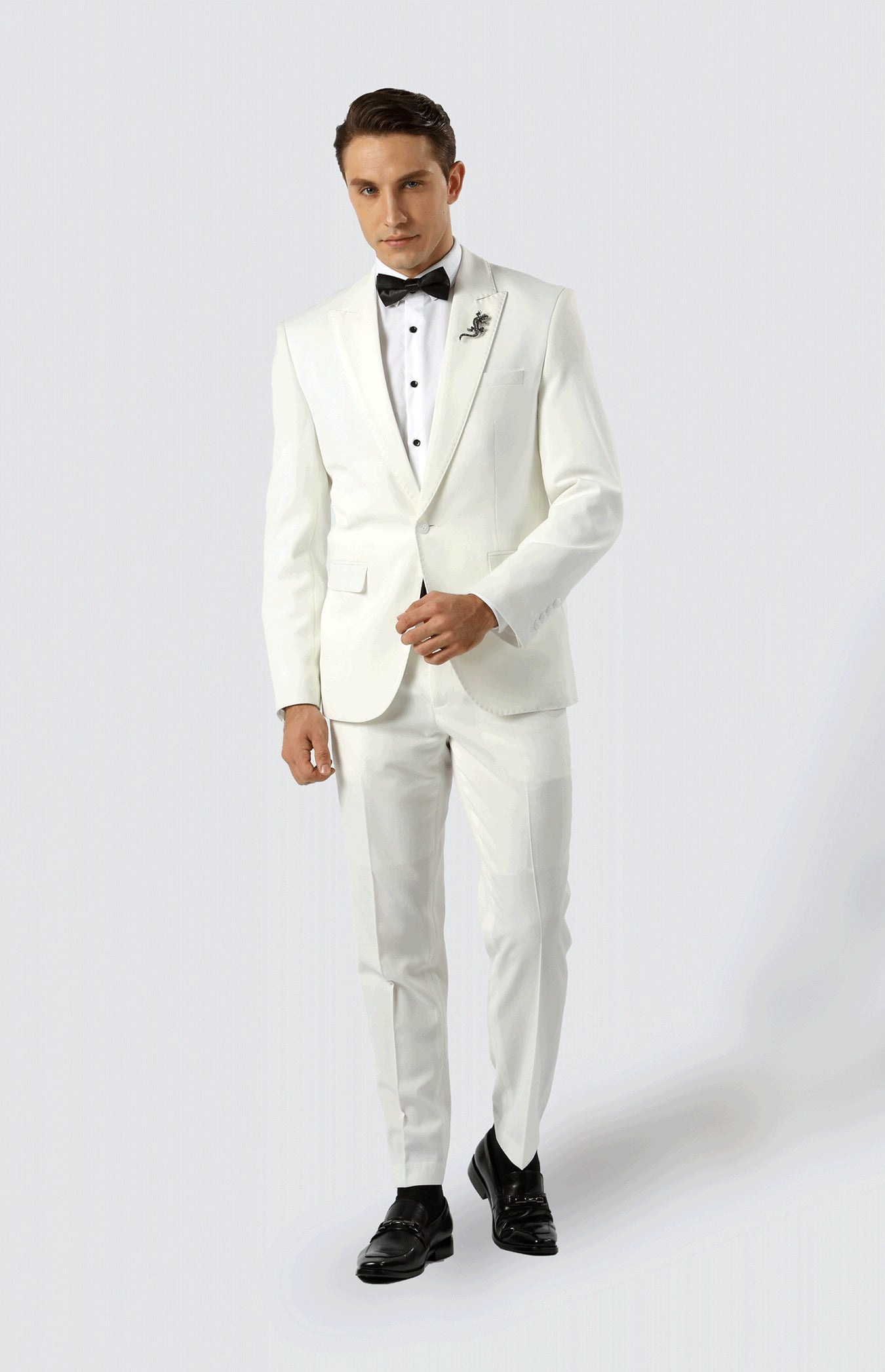 Silver Suit Trousers 2836