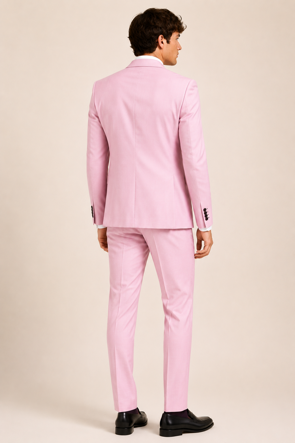 Pink Stretch Tailored Suit 1907 — second view