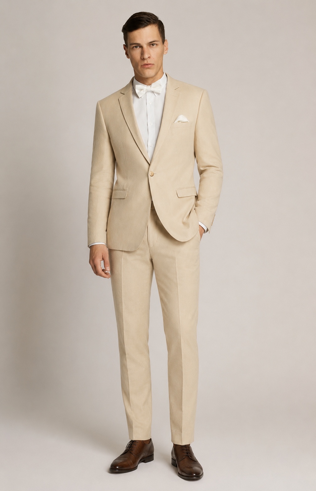 Men's Linen Suit Trousers 5910