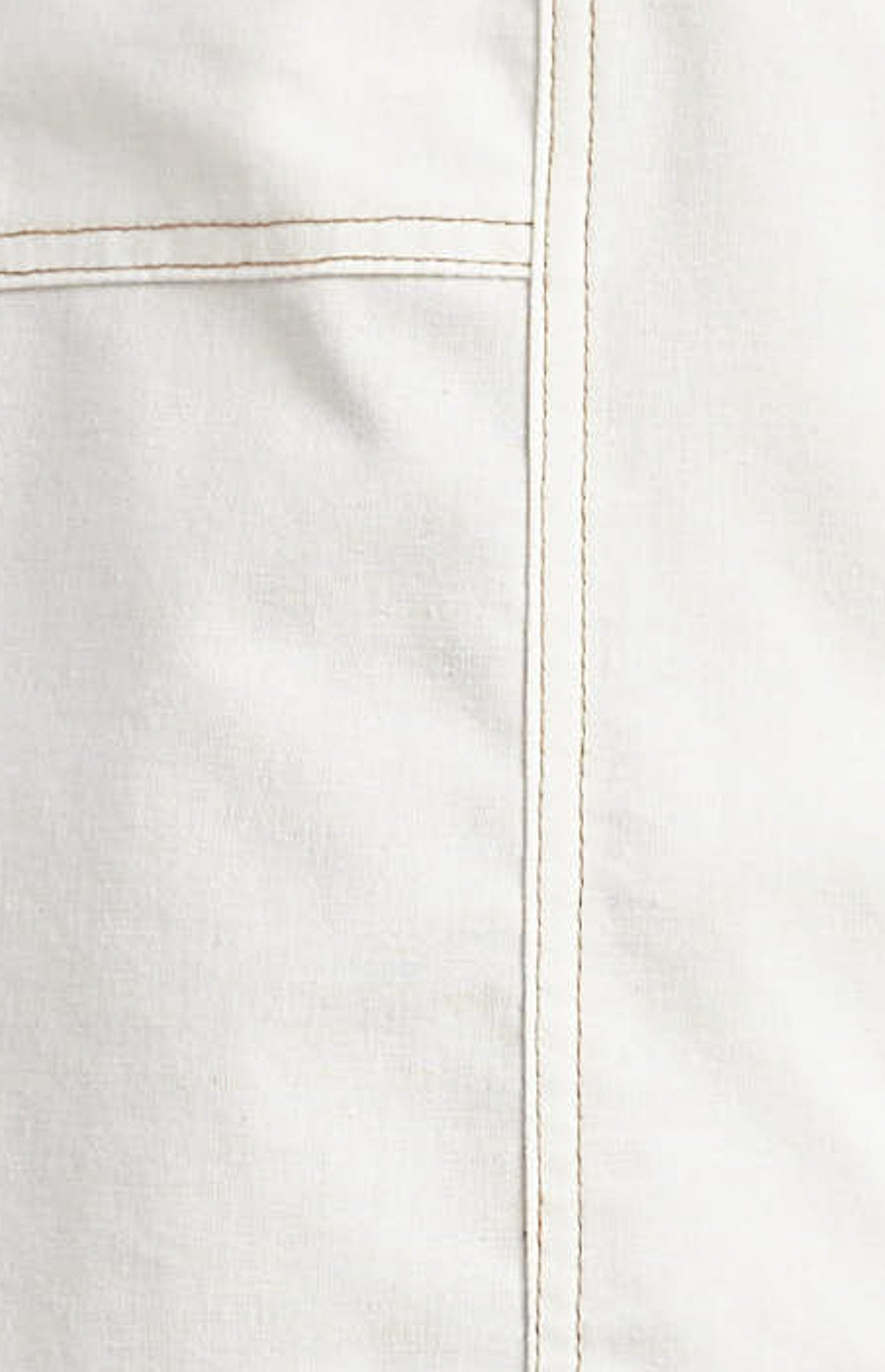Pro Dress Cotton Linen Contrast Stitching Detail Vest Dress WDR727B
