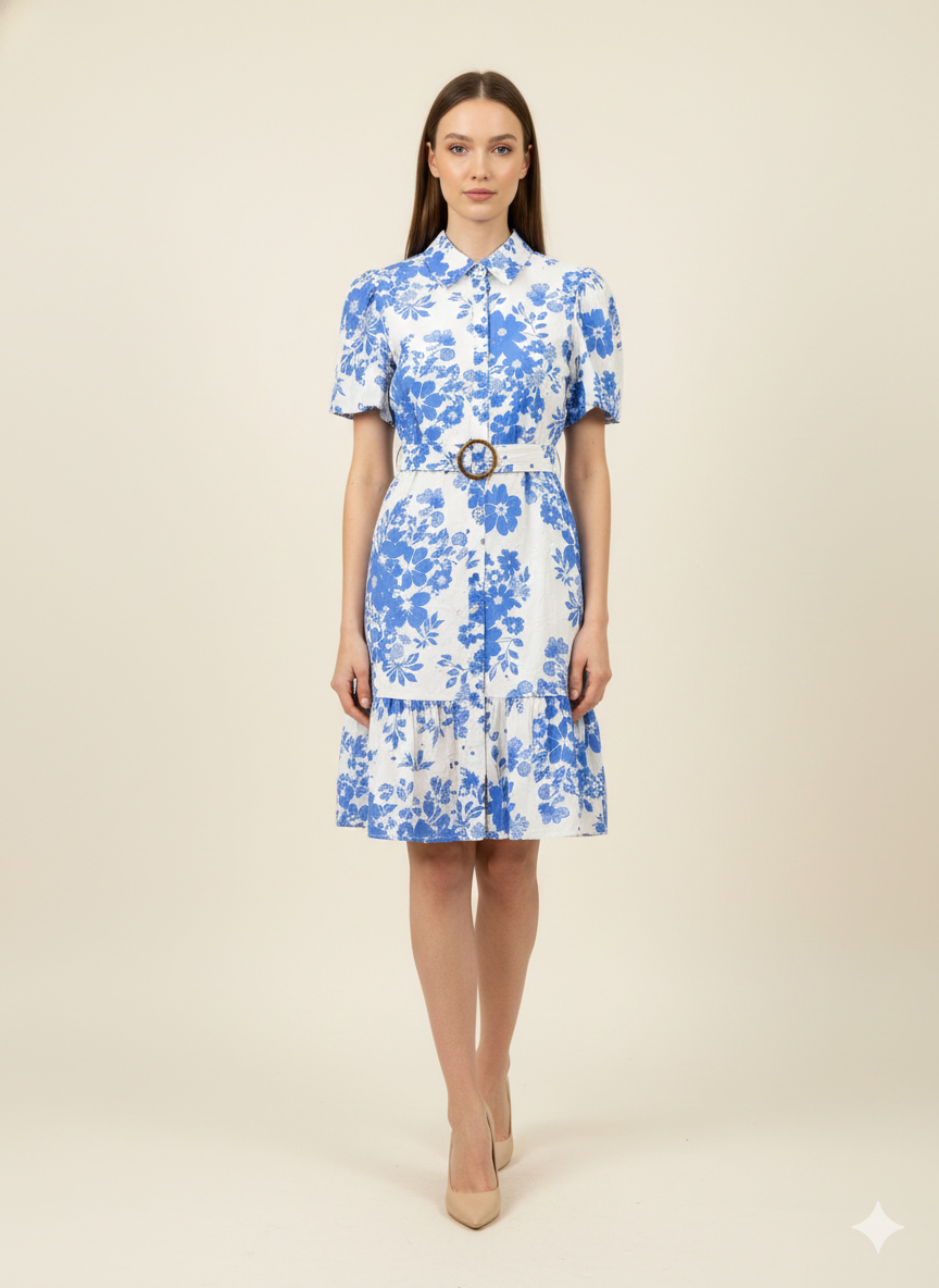 SOGNA COL COTTON DRESS- 43250781-1