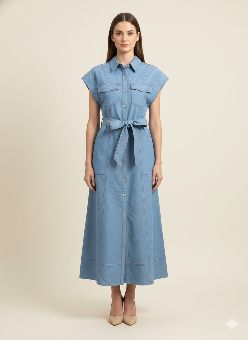 SOGNA COL LONG DRESS - SDR1912A