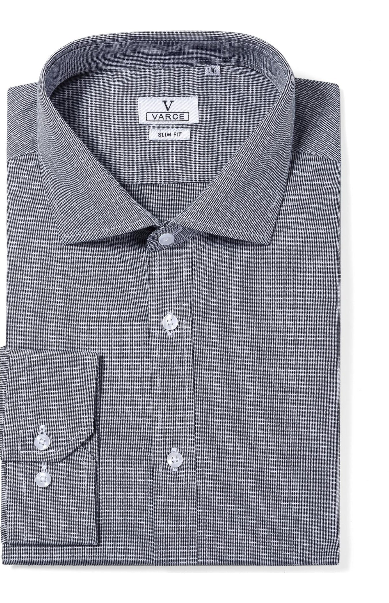 Pure Cotton Micro Texture Long Sleeve Shirt 1631