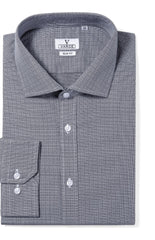 SOGNA COL Pure Cotton Micro Texture Long Sleeve Shirt 1631