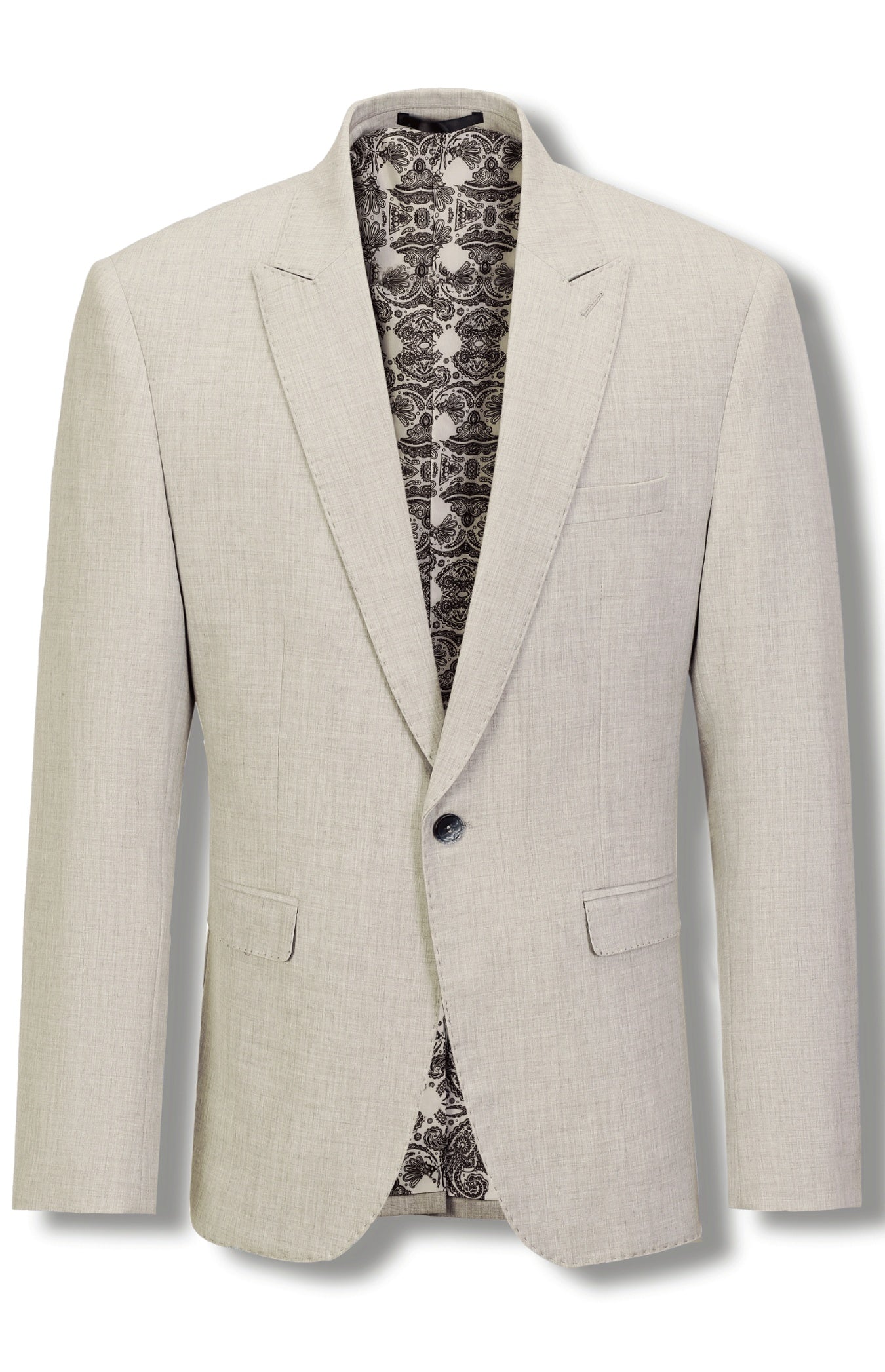 Silver Suit Trousers 2836