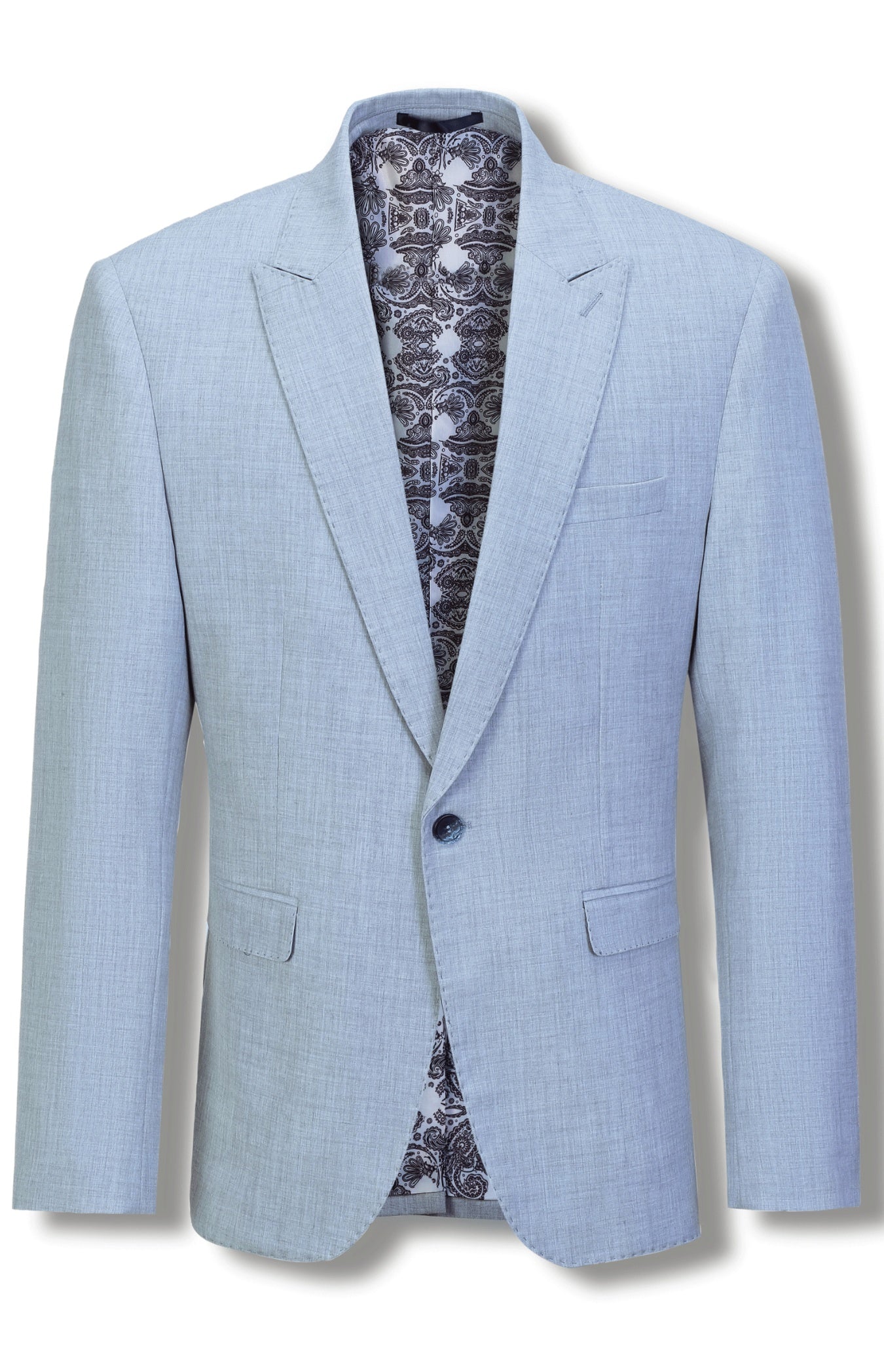 Silver Suit Trousers 2836