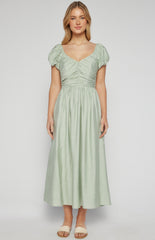 SOGNA COL BUBBLE SLEEVE DRESS - SDR1655A