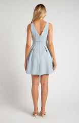 SOGNA COL Stretch Fabric Cinched Waist Detail SDR1710B