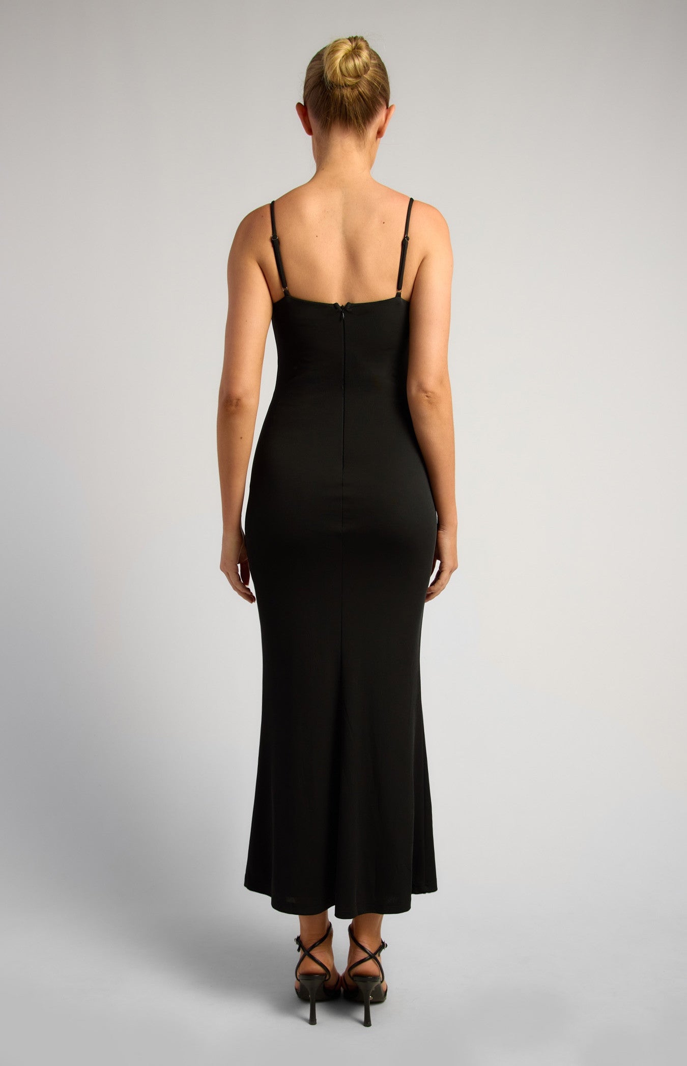 SOGNA COL PRO Halter Neckline Jumpsuit With Gold Buckle SJP614A
