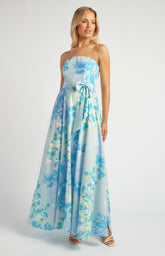 SOGNA COL FLORAL MAXI DRESS SDR342-18A