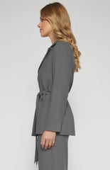SOGNA COL Collared Blazer with Pockets SJT394B