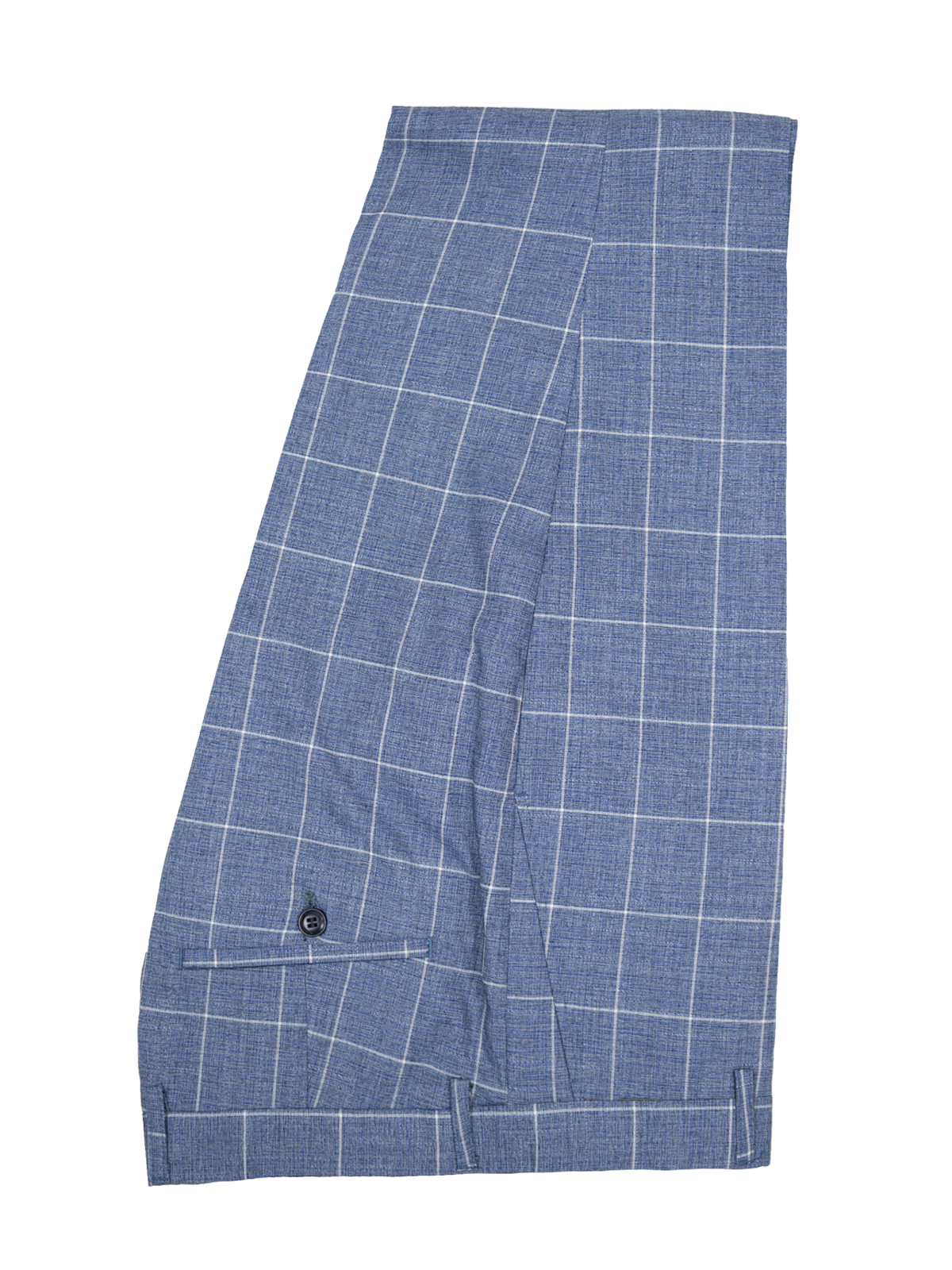 Men's Suit Pants 2997 in Blue 10. Original trousers product photograph.