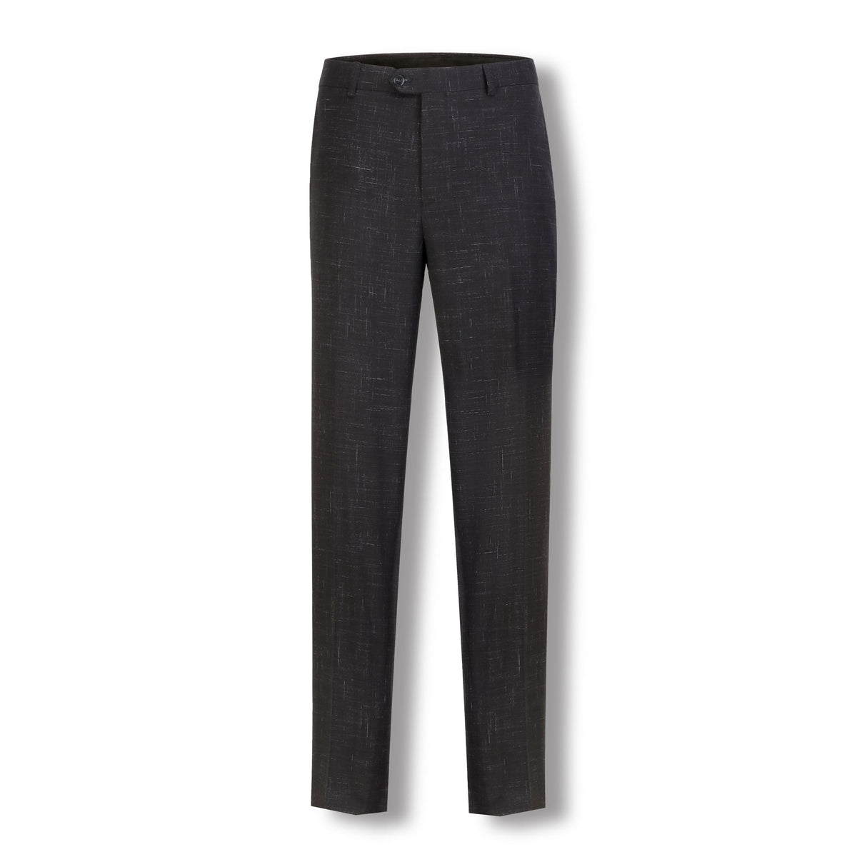 Tailored Suit Trousers 1908 in Black. Original trousers product photograph.