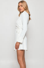 SOGNA COL  Long Sleeve Collared Wrap Shirt  WDR383