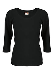 SOGNA Women's Stretch Figure 3/4 Cotton  Tee