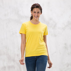 SOGNA Women's Slim T-Shirt 100% Ring Spun Cotton  Ladies Tee