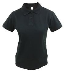 SOGNA Women's Slim Polo 100% Ring Spun 220Gsm Cotton Basic Ladies shirt