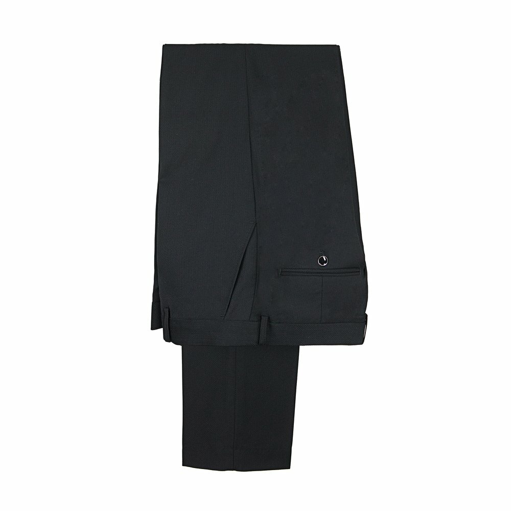 Black Satin-Lapel Dinner Jacket — 1303