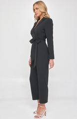 SOGNA COL SOGNA COL Blazer Jumpsuit with Belt SJP539A