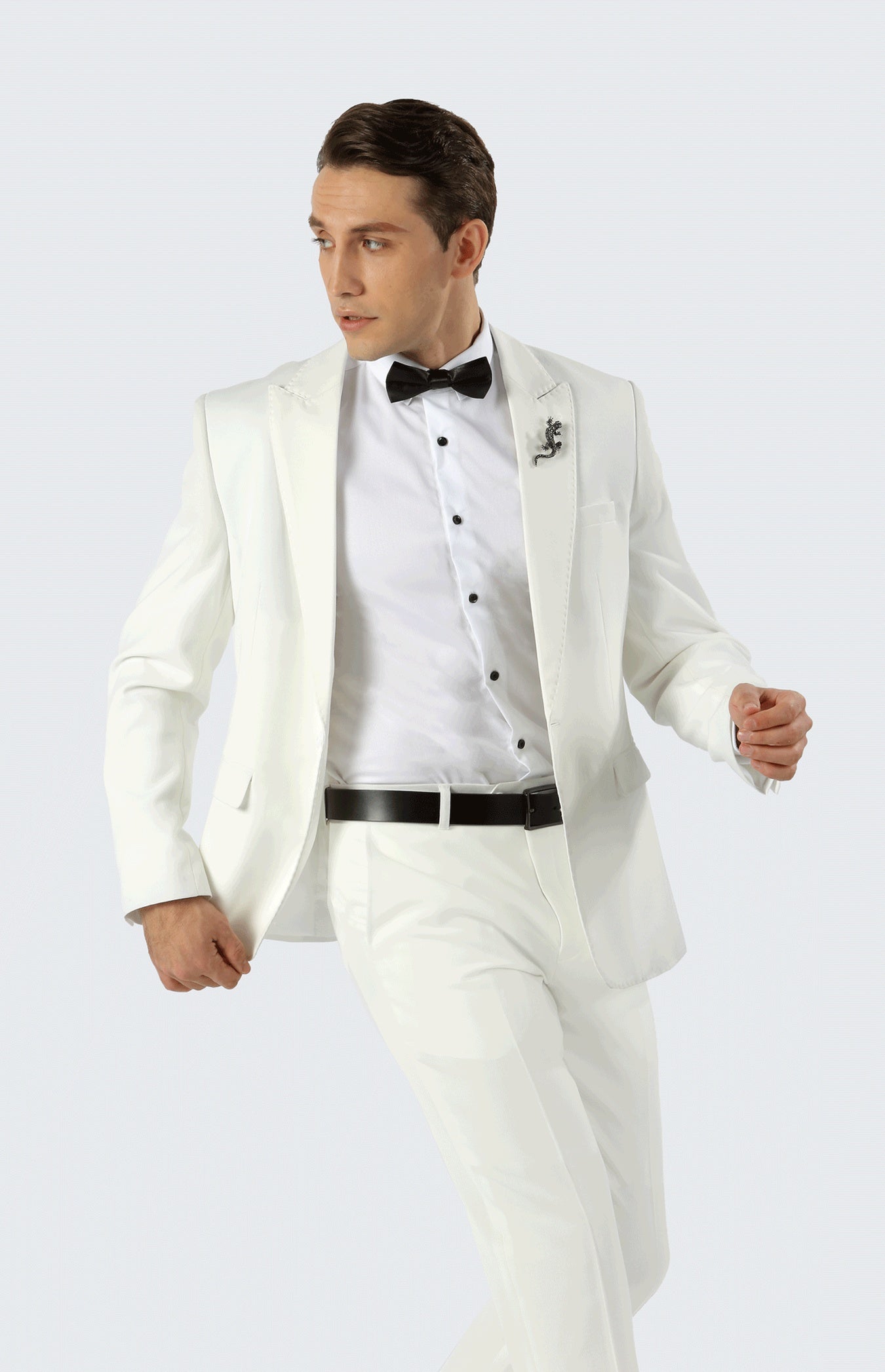 Silver Suit Trousers 2836