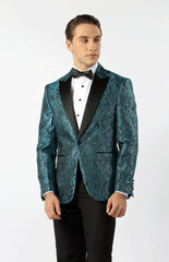 SOGNA COL Rocco Paisley Peak lapel Jacket 64142