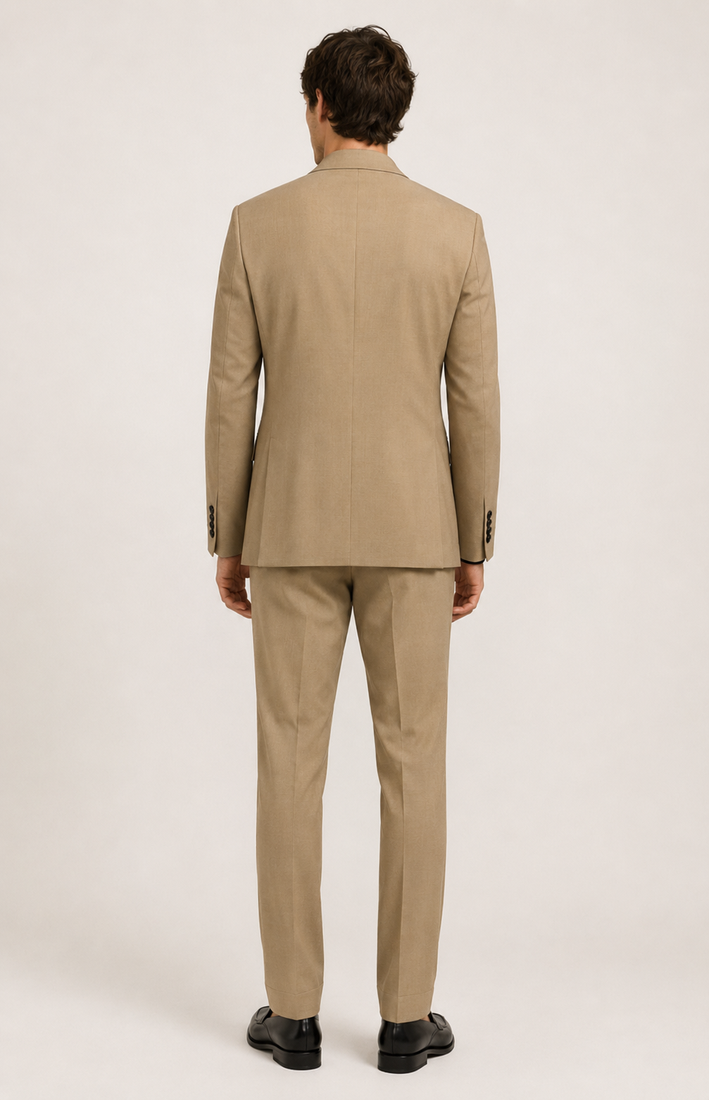 Camel Double-Breasted Suit 6178 — second view