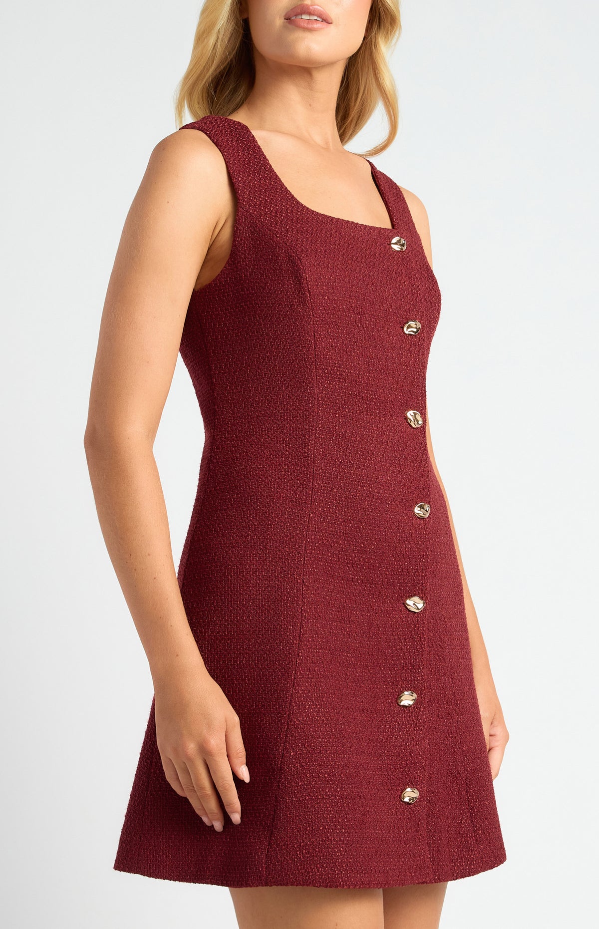 SOGNA Tweed A-Line Mini Dress SDR1752A