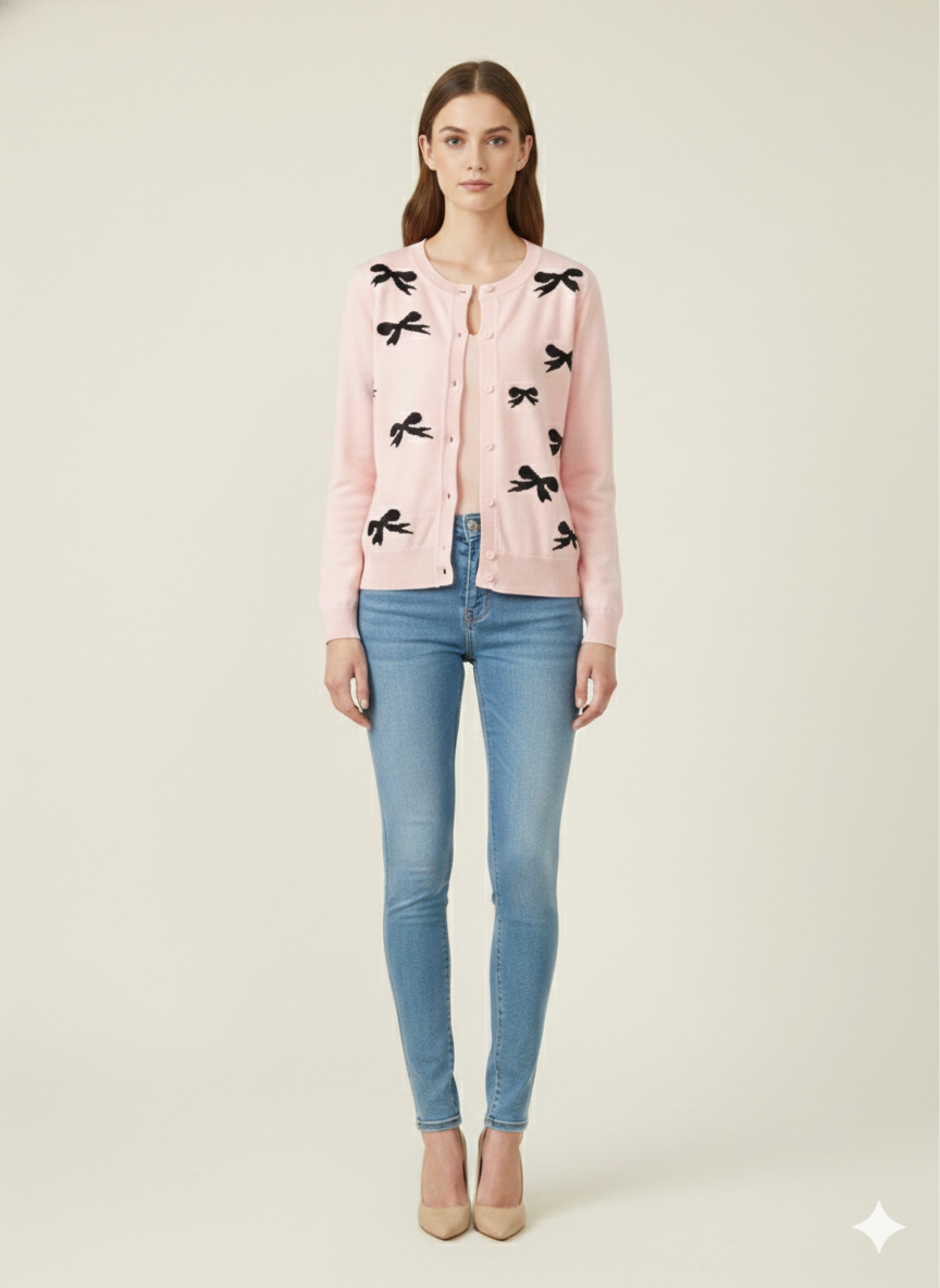 SOGNA COL BOWTIE CARDIGAN - 201134M