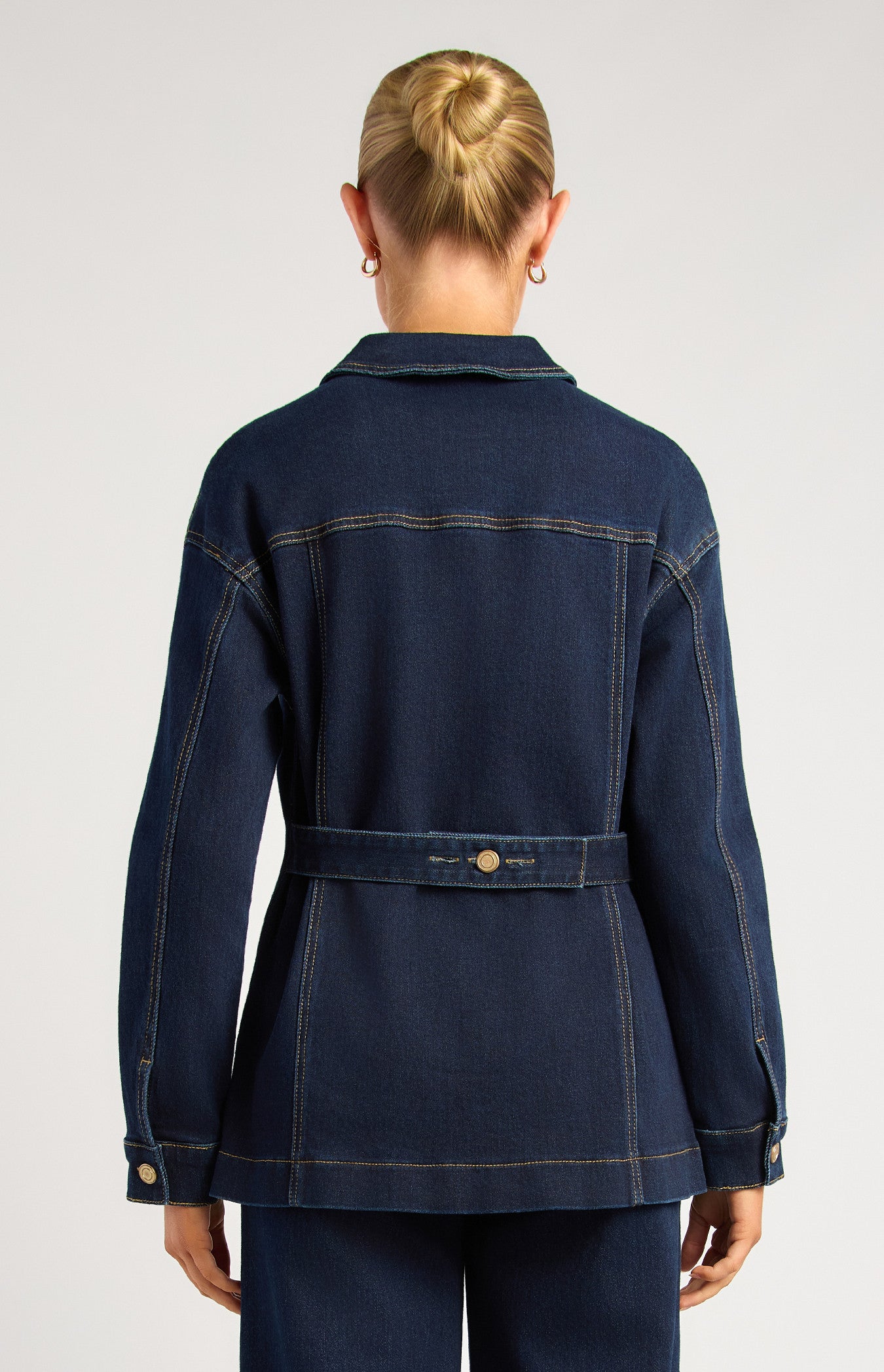 SOGNA COL DARK WASH DENIM JACKET- WDM656