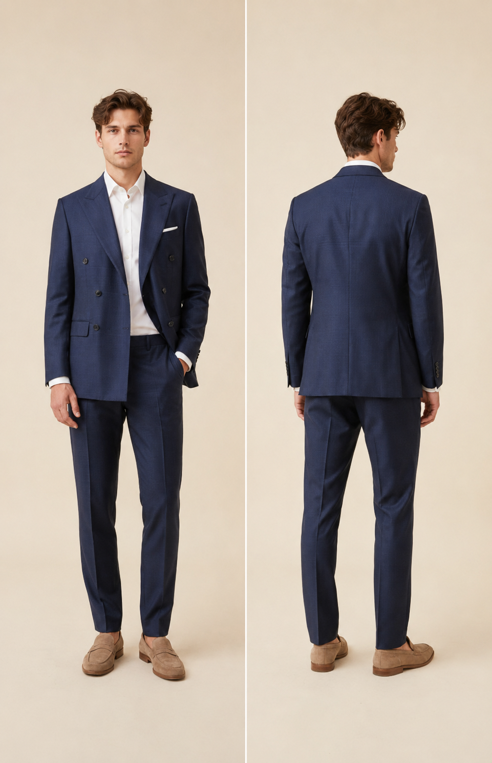 Tailored Suit 3212 — back view