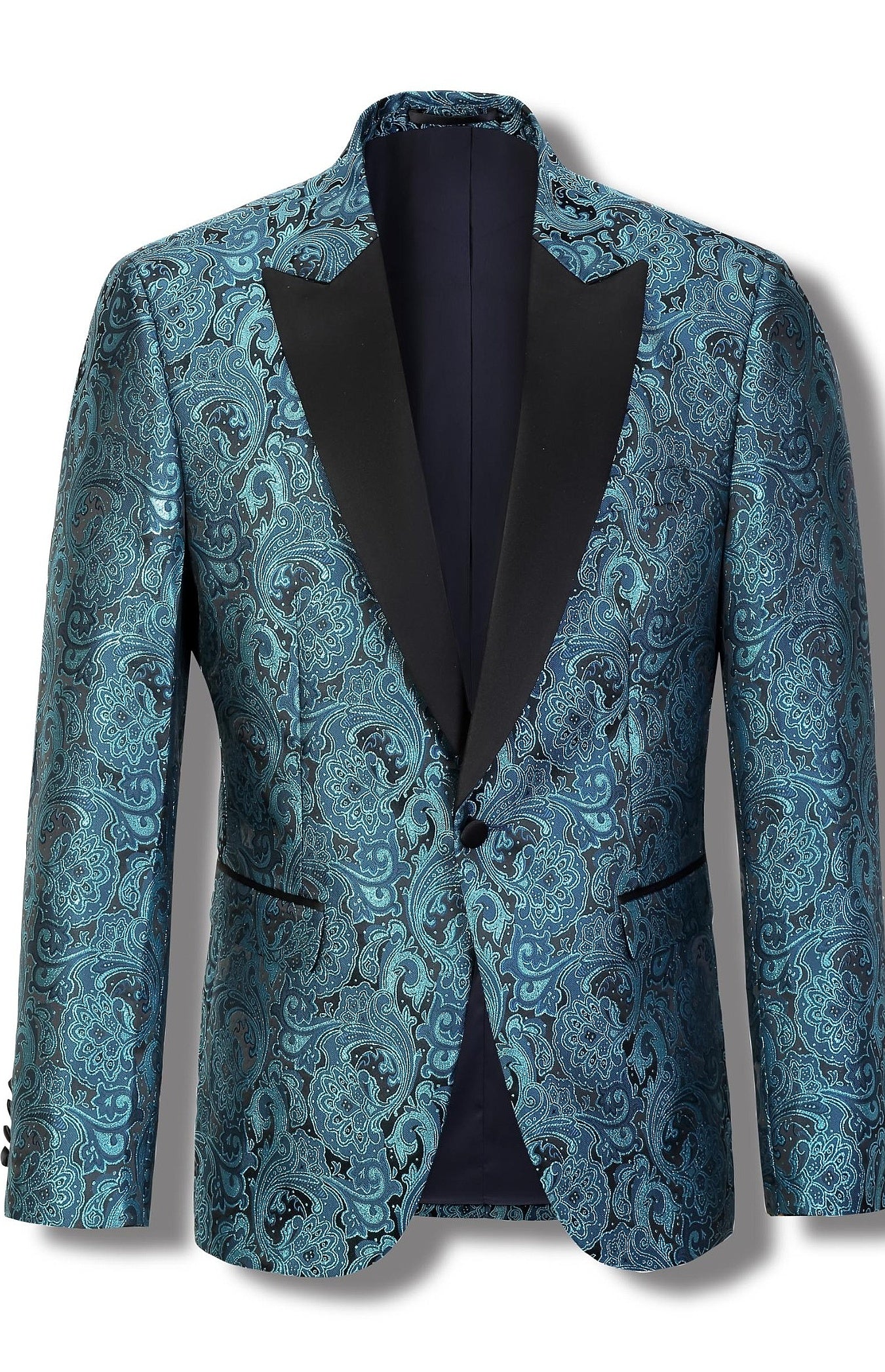 SOGNA COL Rocco Paisley Peak lapel Jacket 64142