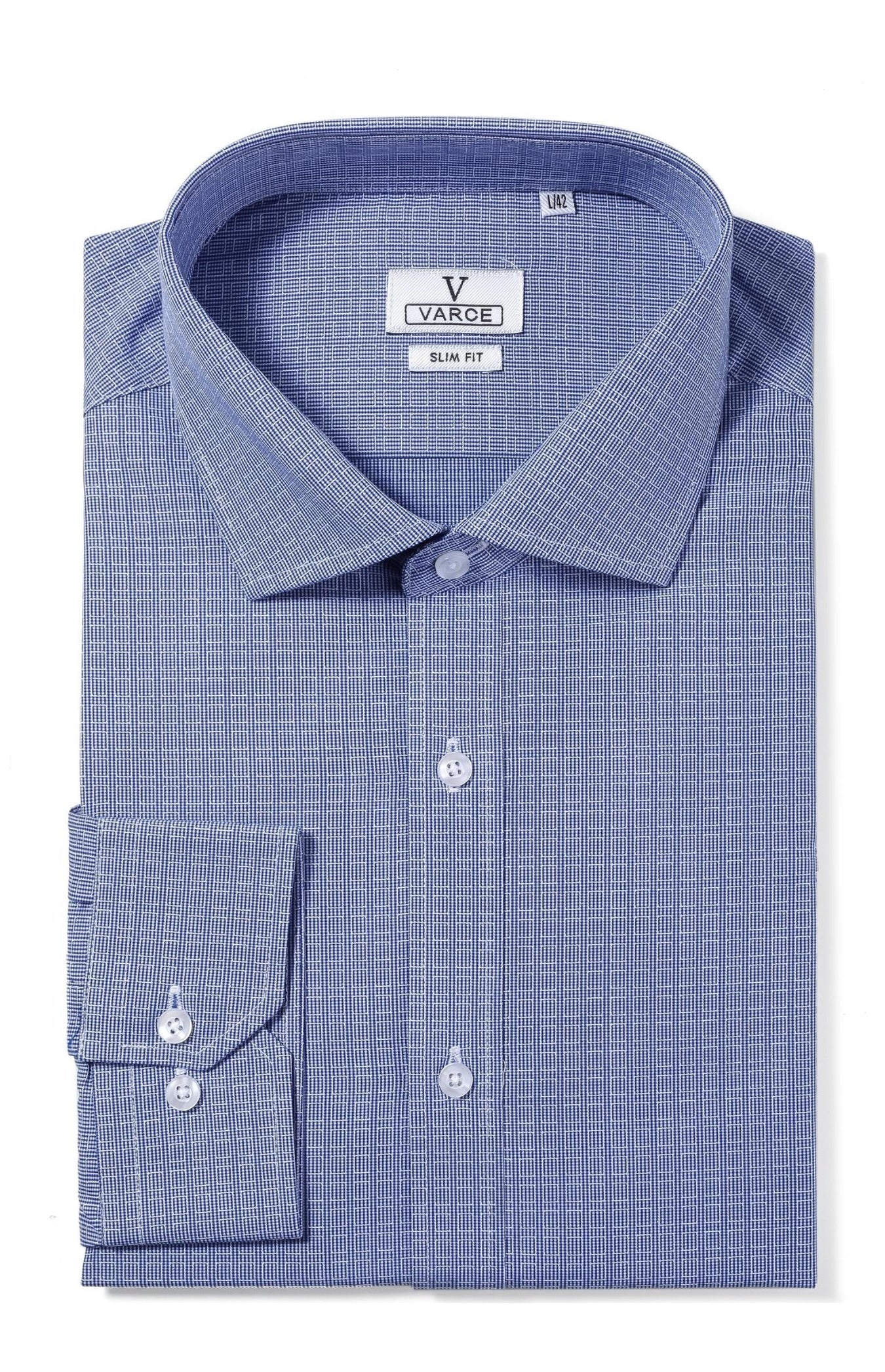 Pure Cotton Micro Texture Long Sleeve Shirt 1631