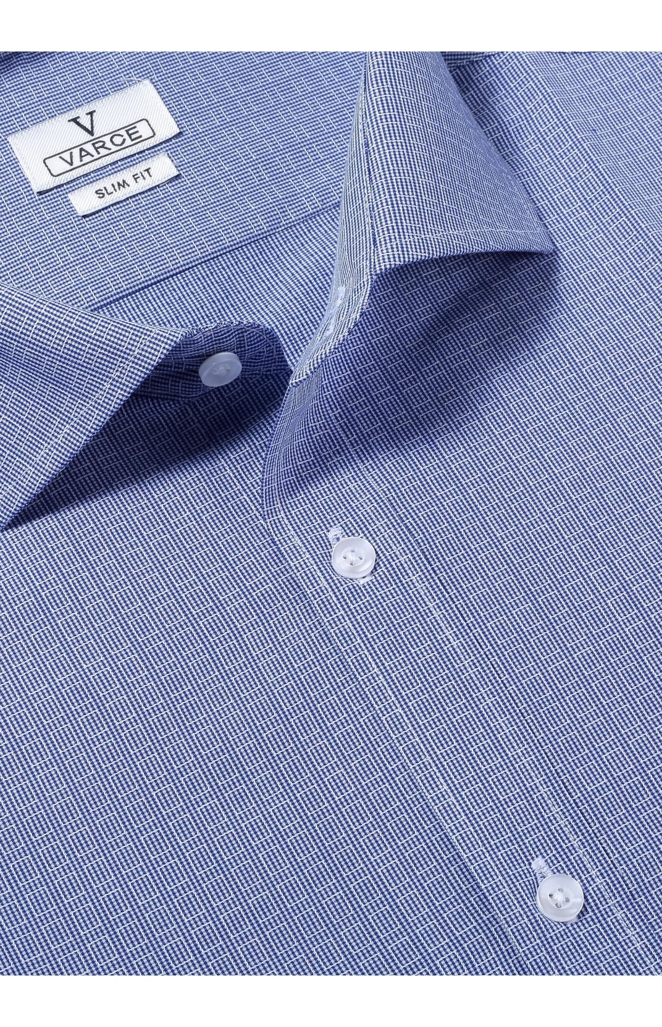 Pure Cotton Micro Texture Long Sleeve Shirt 1631