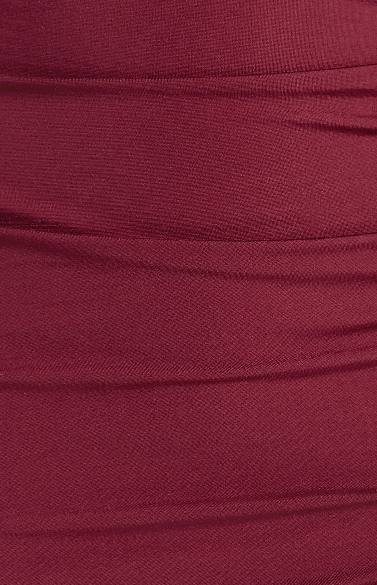 SOGNA SDR1979A merlot asymmetric hem jersey dress, swatch view