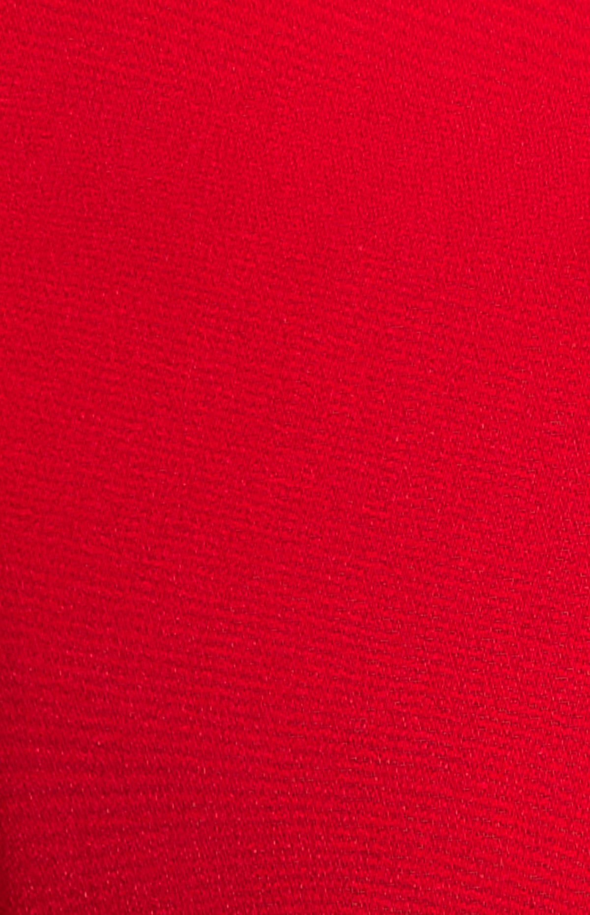 SOGNA SJP619A strapless wide-leg jumpsuit in Red, fabric detail