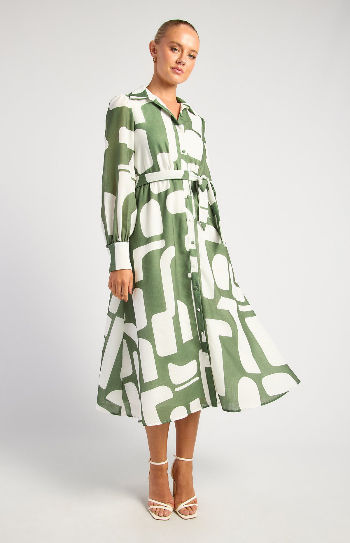 SOGNA COL GEOMETRIC DRESS - SDR1942A