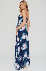 SOGNA COL STRAPLESS FLORAL MAXI DRESS SDR342-12A