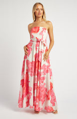 SOGNA COL FLORAL MAXI DRESS SDR342-18A