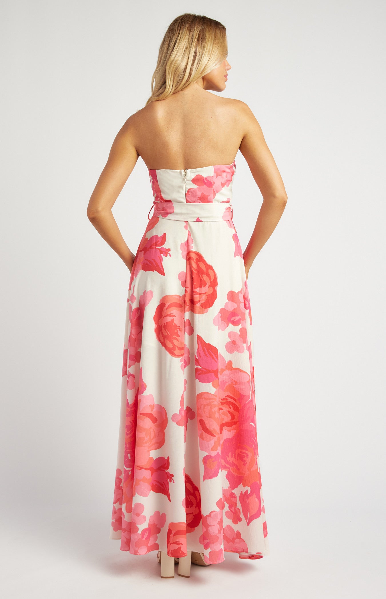 SOGNA COL FLORAL MAXI DRESS SDR342-18A