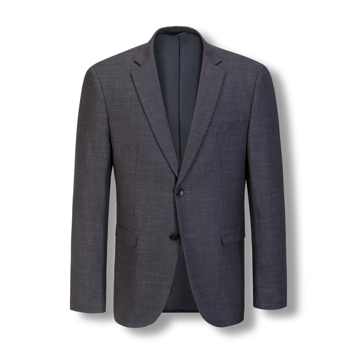 Tailored Suit Jacket 1908-2B in Grey. Original jacket product photograph.