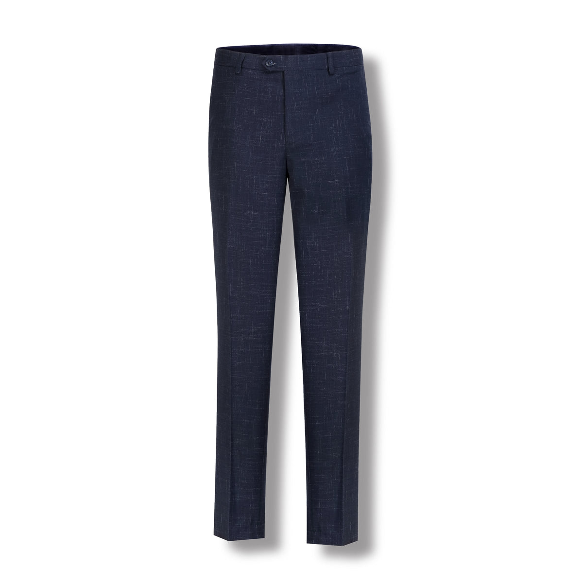 Tailored Suit Trousers 1908 in Navy. Original trousers product photograph.