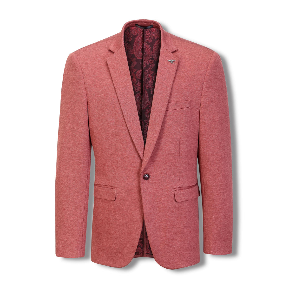 Men's Sport Jacket A269 in PAPRIKA. Original jacket product photograph.