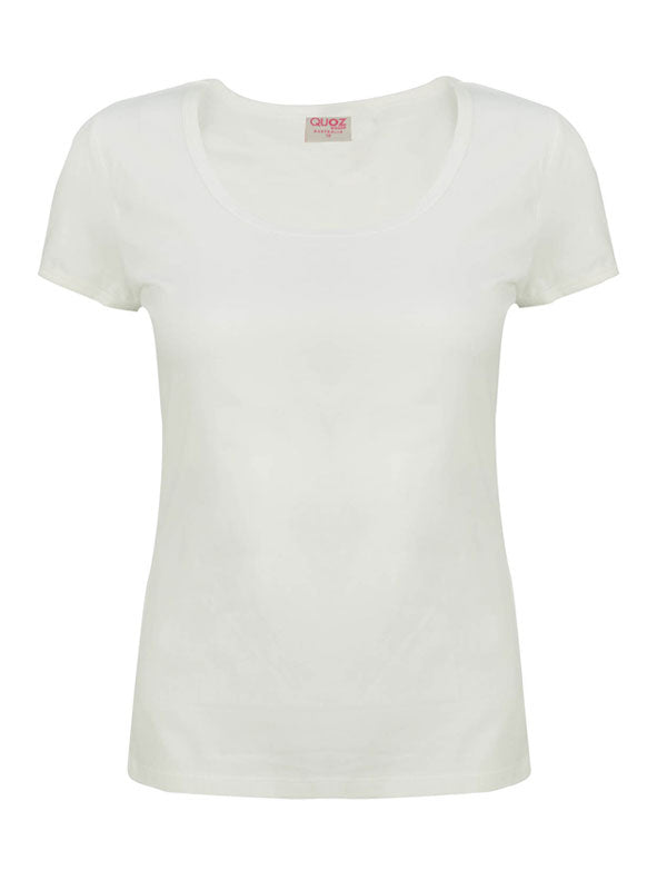 SOGNA Women's Slim T-Shirt 95% combed spandex