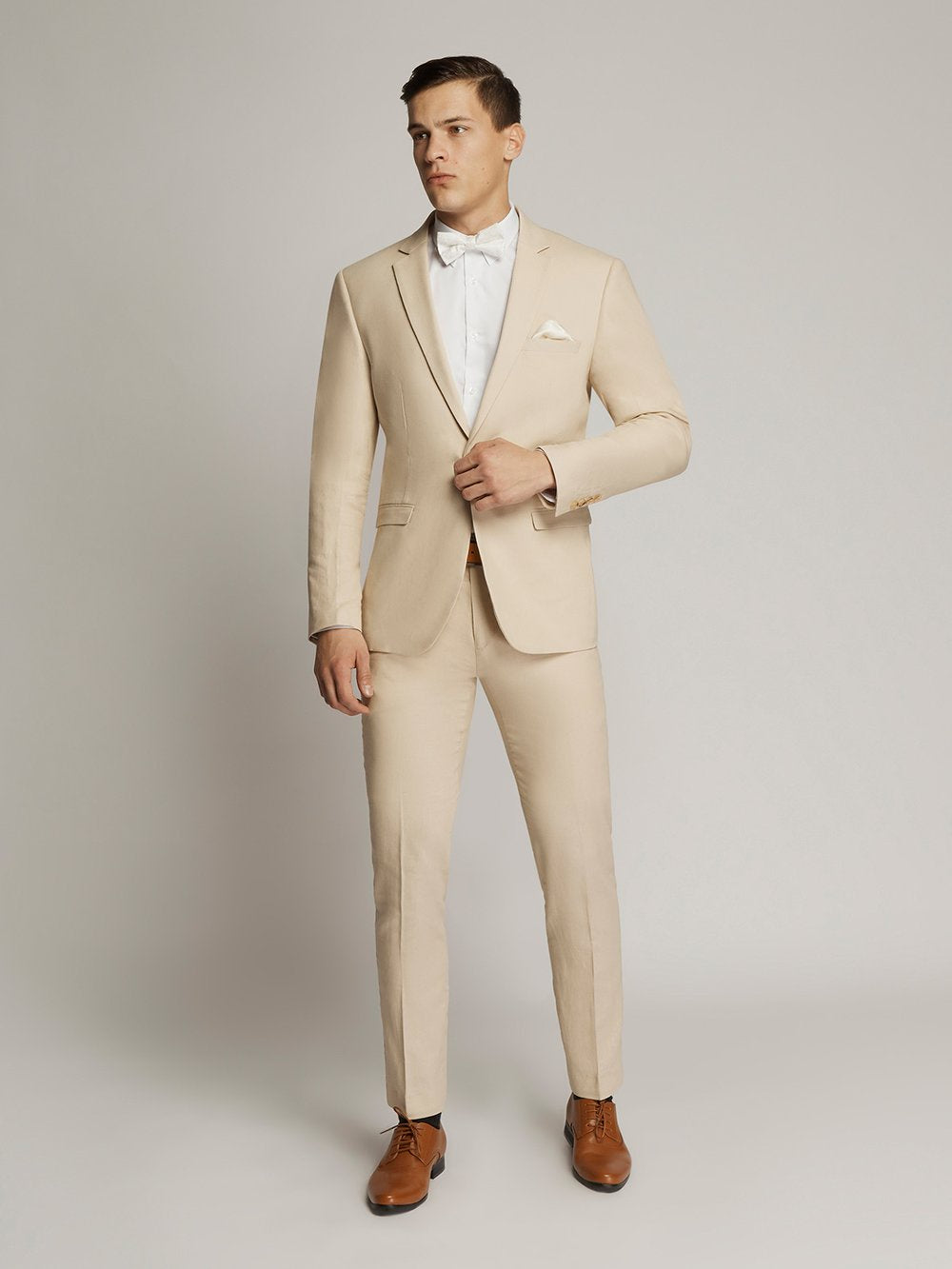 Men's Linen Suit Trousers 5910