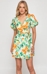 SOGNA COL MINI WRAP DRESS SDR1190-2A