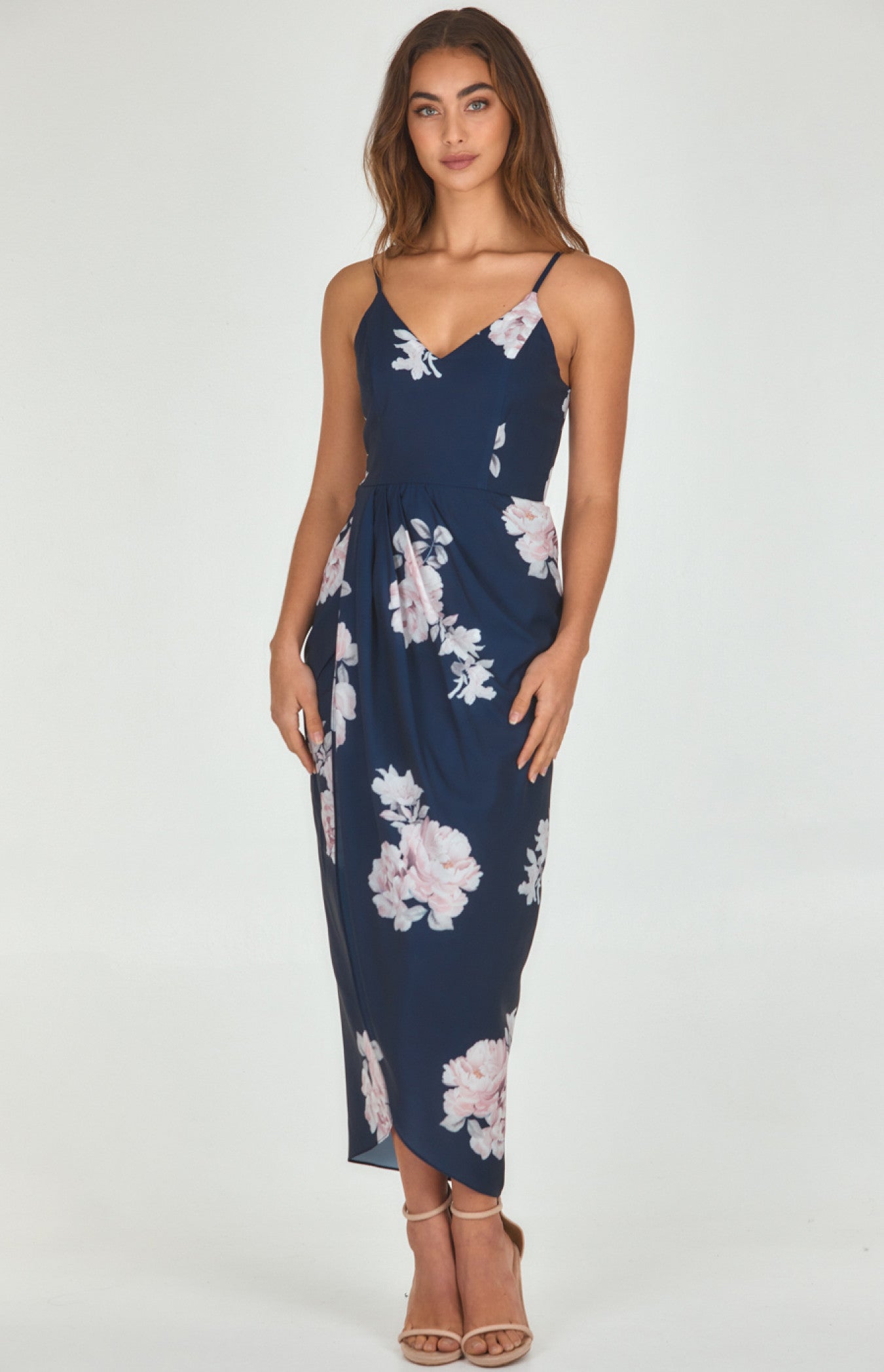 SOGNA COL Floral Print Dress  SDR412-4A